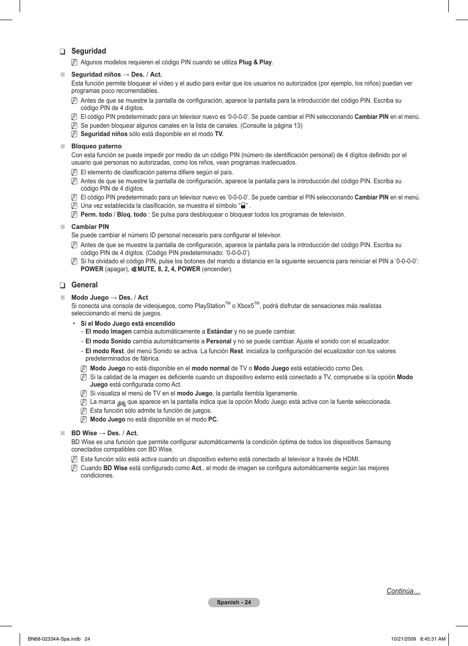 Samsung PS58B850Y1P User Manual | Page 391 / 655