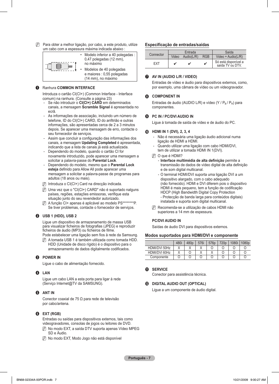 Samsung PS58B850Y1P User Manual | Page 445 / 655