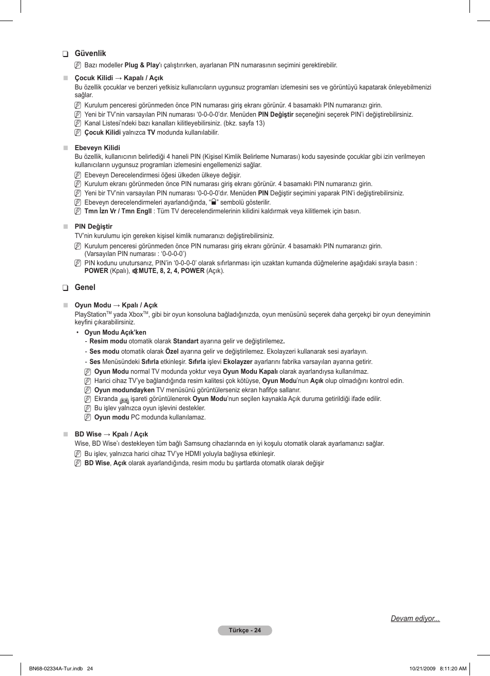 Samsung PS58B850Y1P User Manual | Page 604 / 655