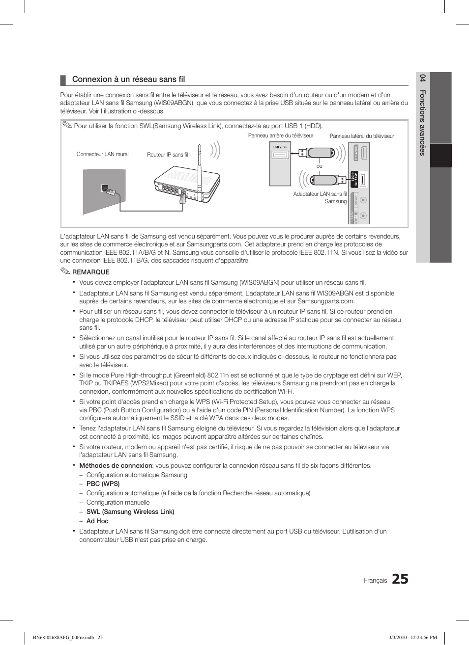 Samsung LE37C550J1W User Manual | Page 121 / 194