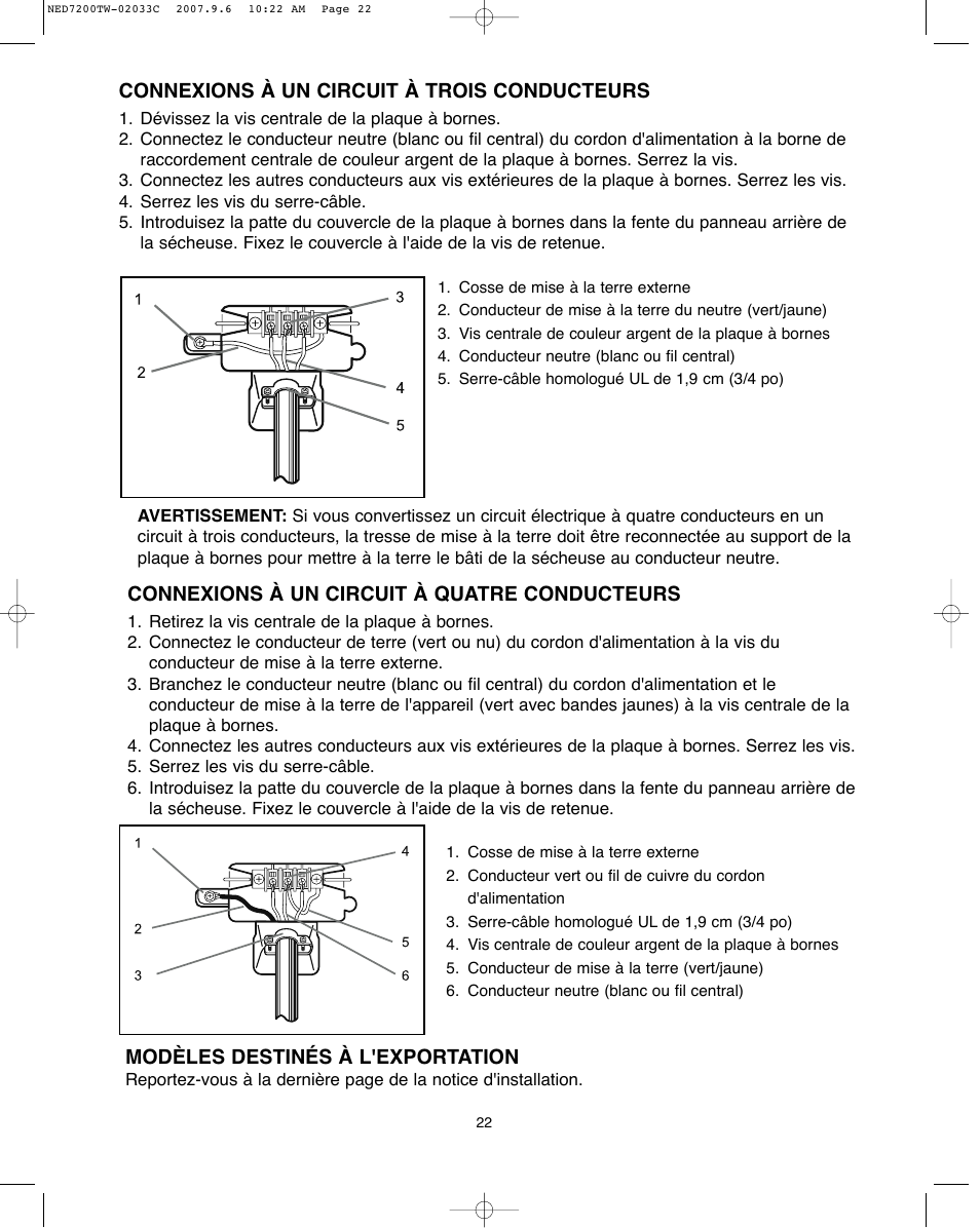 Amana Automatic Dryer User Manual | Page 22 / 37