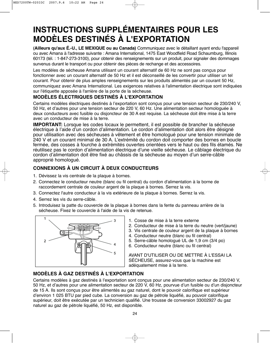 Amana Automatic Dryer User Manual | Page 24 / 37