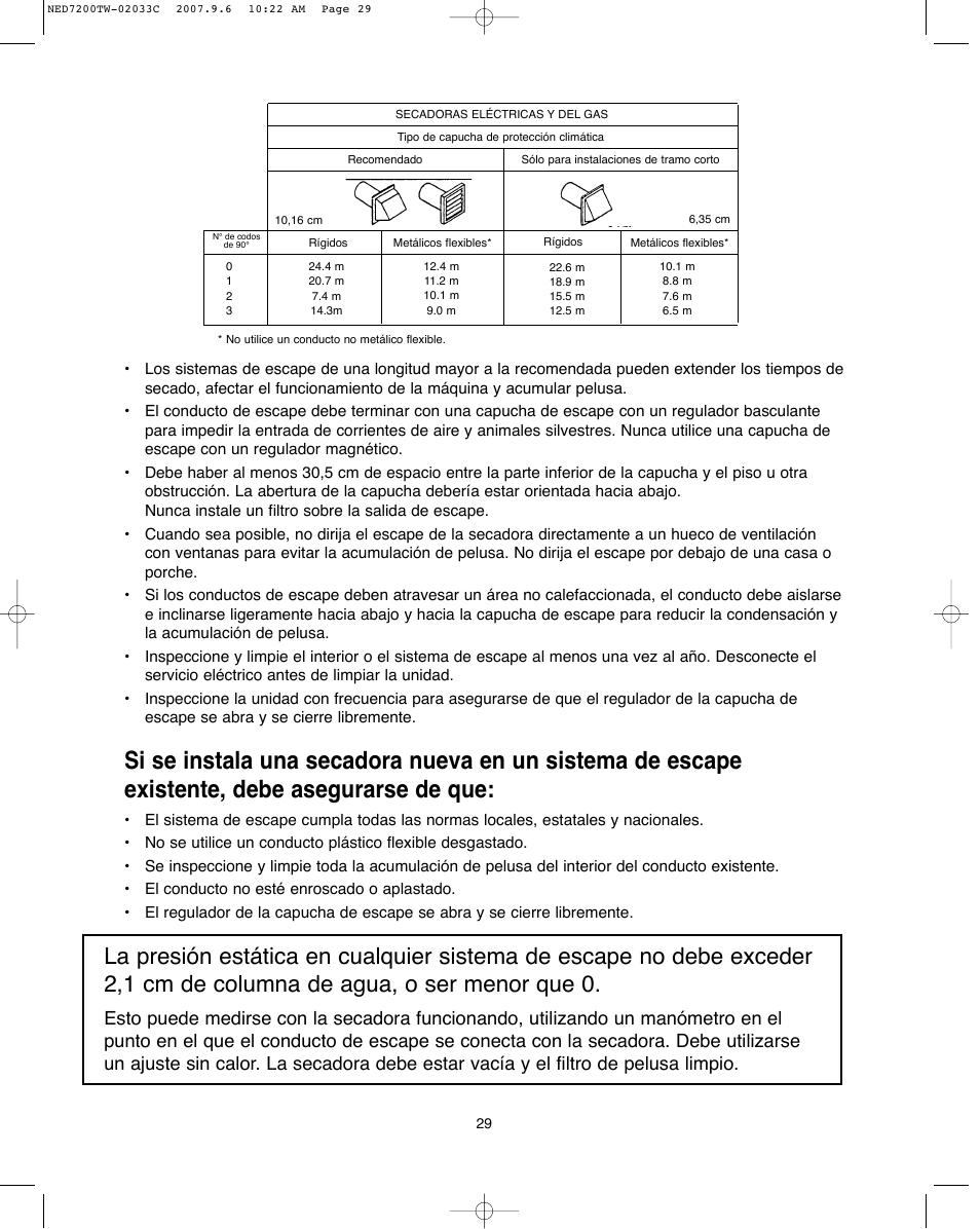 Amana Automatic Dryer User Manual | Page 29 / 37