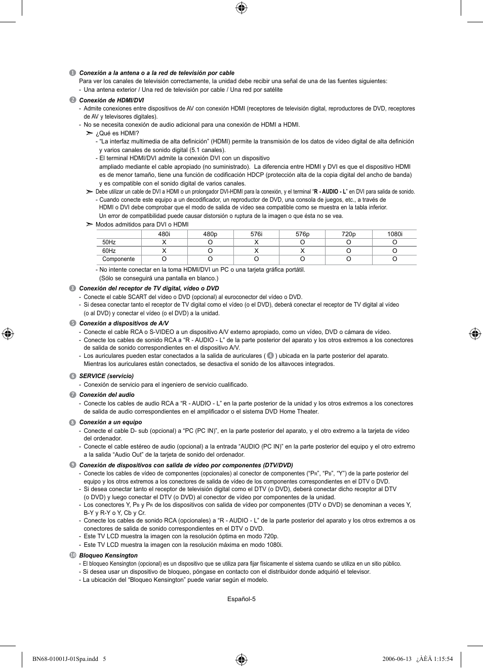 Samsung LE32S71B User Manual | Page 111 / 187