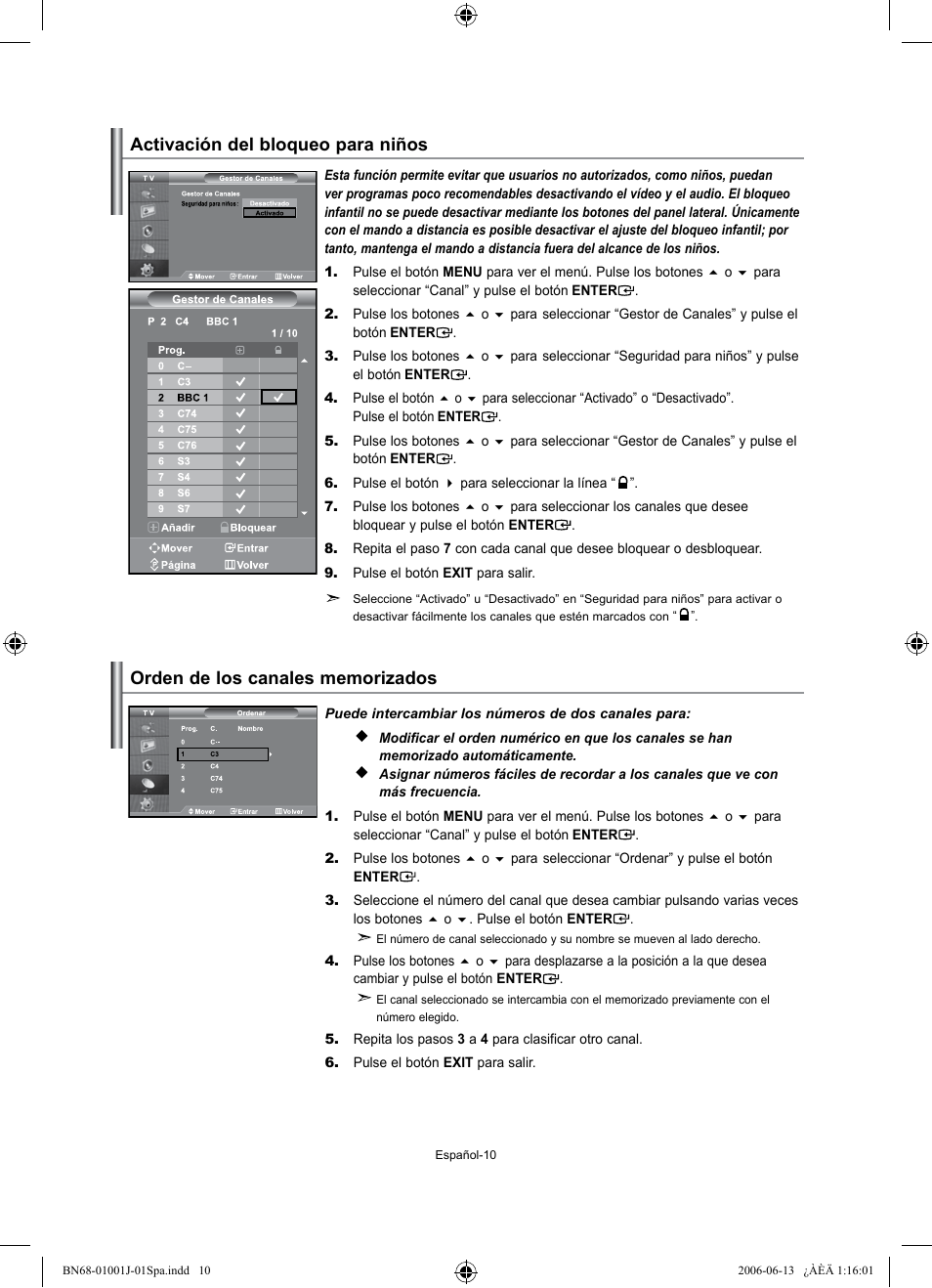Samsung LE32S71B User Manual | Page 116 / 187