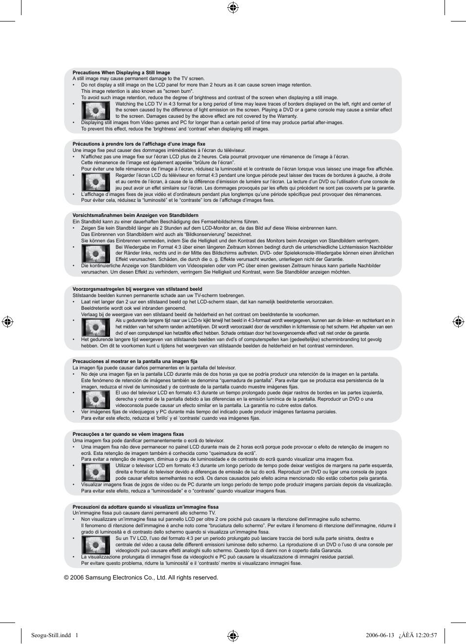 Samsung LE32S71B User Manual | Page 2 / 187