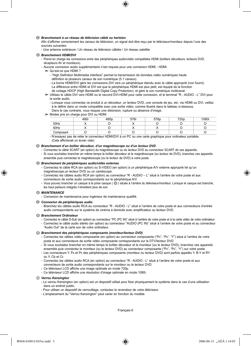 Samsung LE32S71B User Manual | Page 33 / 187