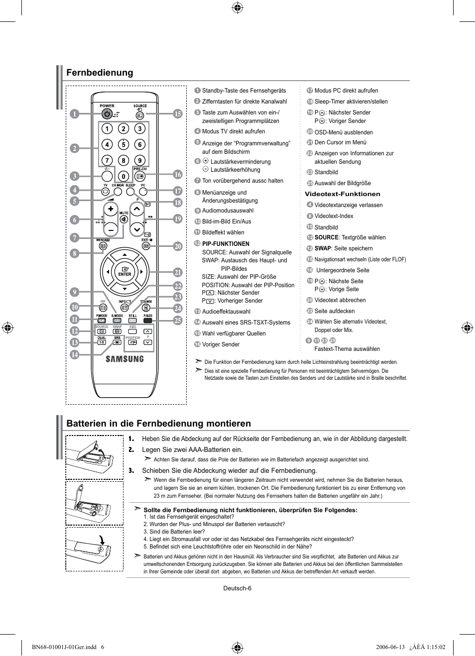 Samsung LE32S71B User Manual | Page 60 / 187