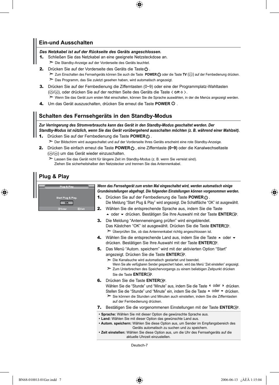 Samsung LE32S71B User Manual | Page 61 / 187