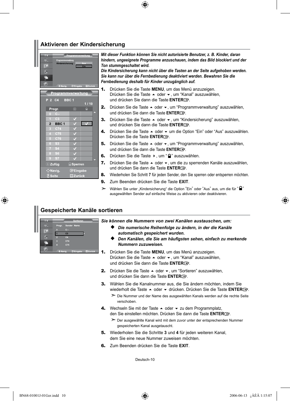 Samsung LE32S71B User Manual | Page 64 / 187