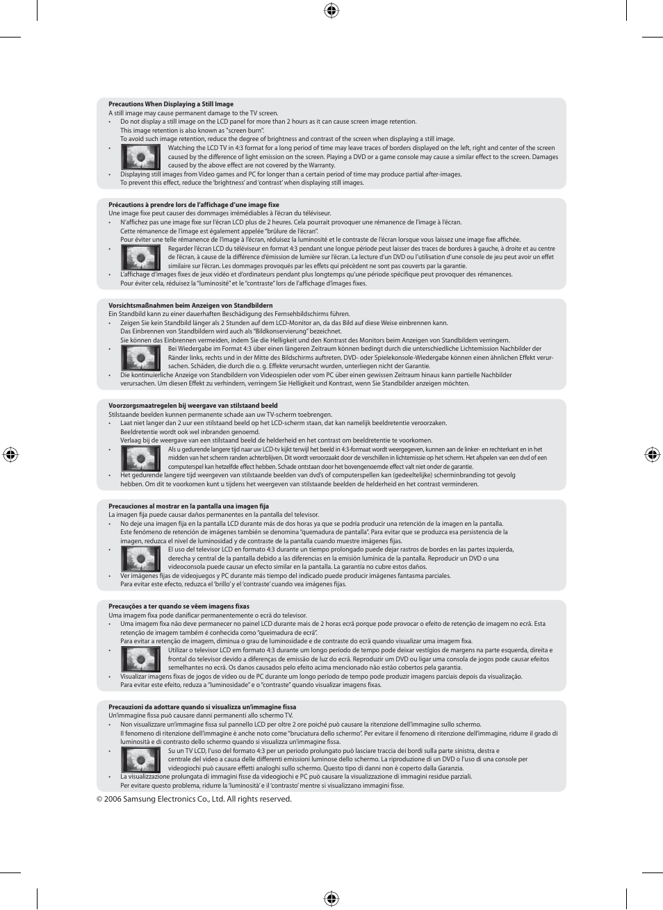 Samsung LE46F71B User Manual | Page 2 / 312