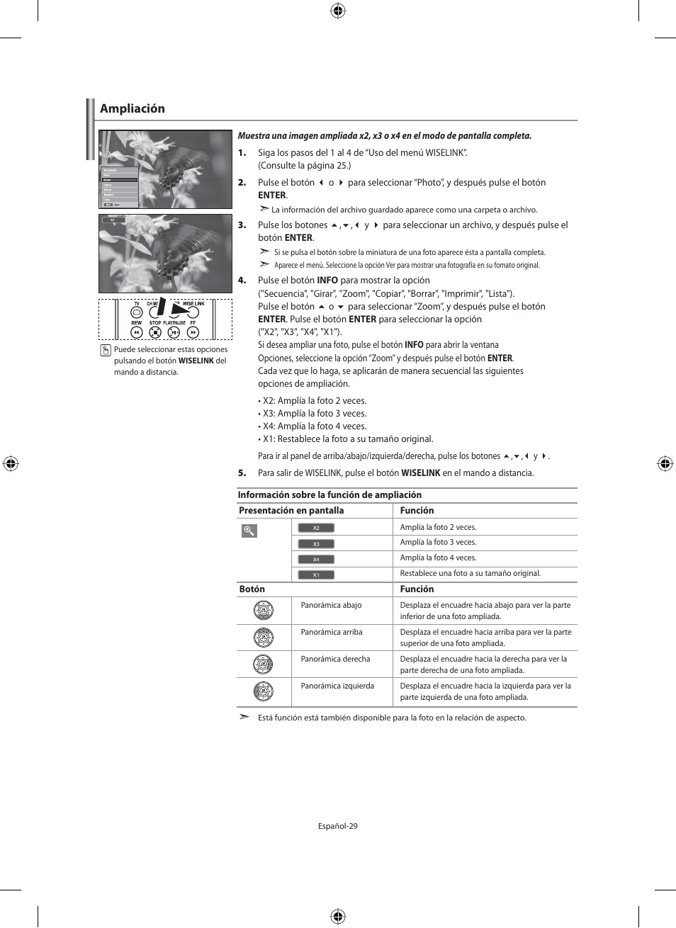 Ampliación | Samsung LE46F71B User Manual | Page 207 / 312