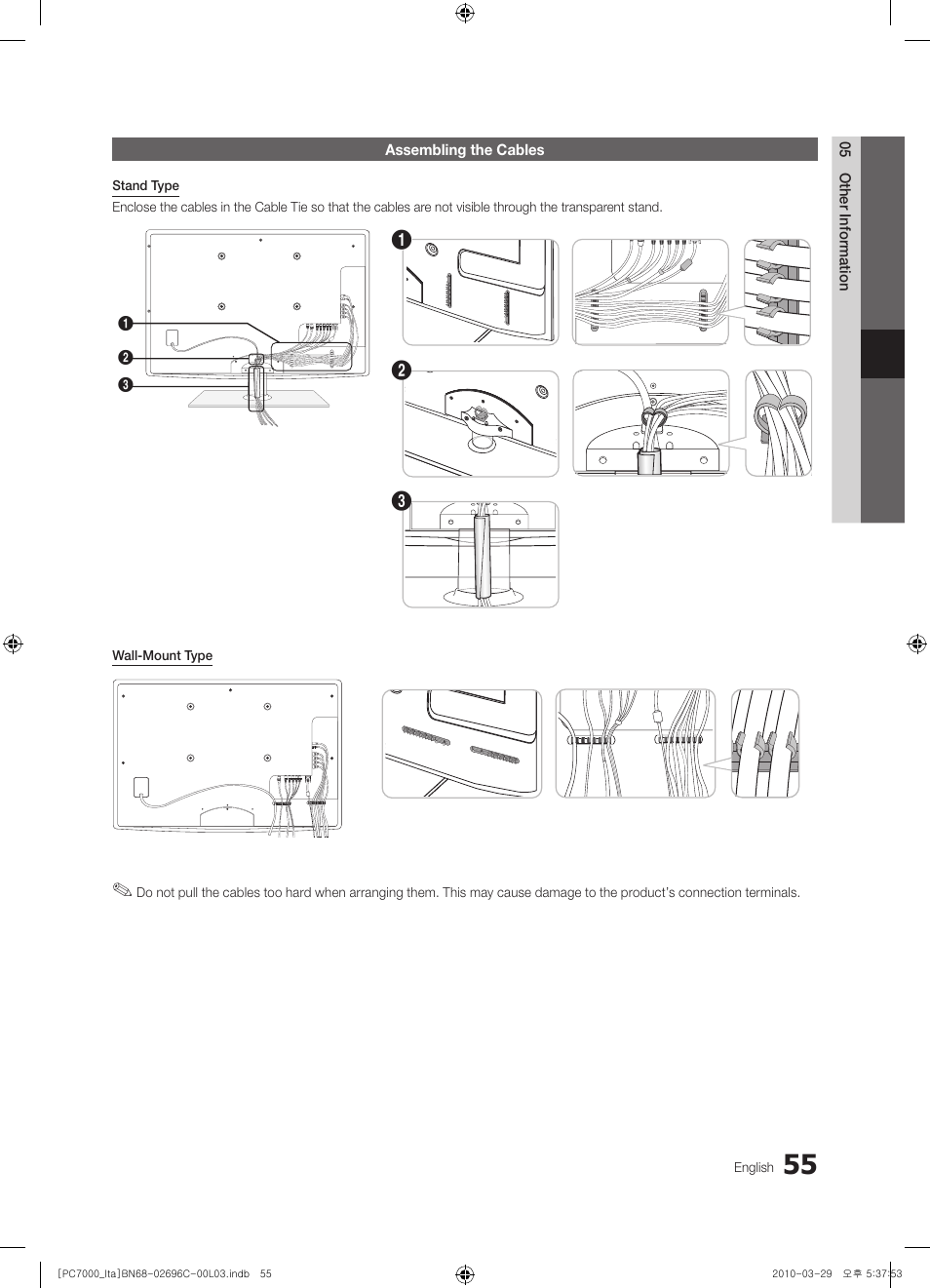 Samsung PS50C7000YP User Manual | Page 55 / 189