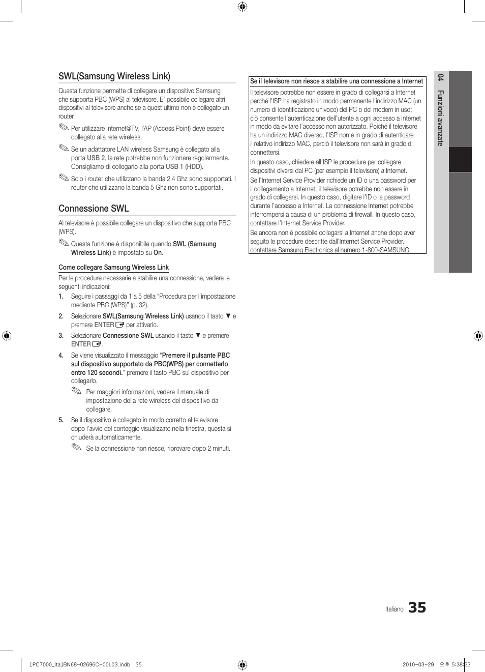 Samsung PS50C7000YP User Manual | Page 97 / 189