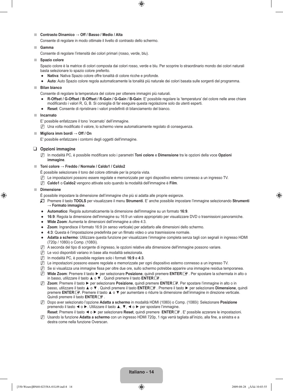 Samsung LE26B350F1W User Manual | Page 144 / 296
