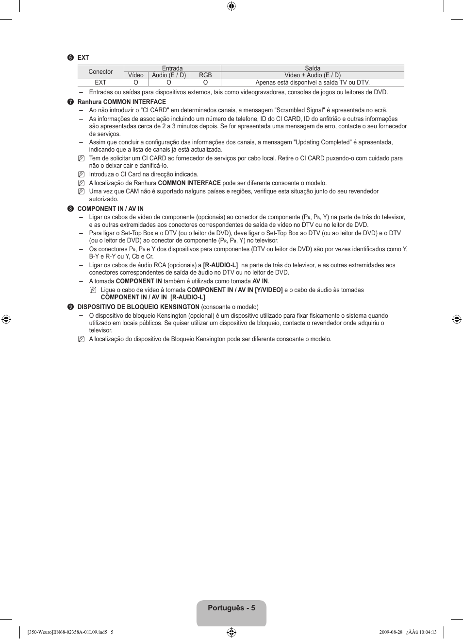Samsung LE26B350F1W User Manual | Page 199 / 296