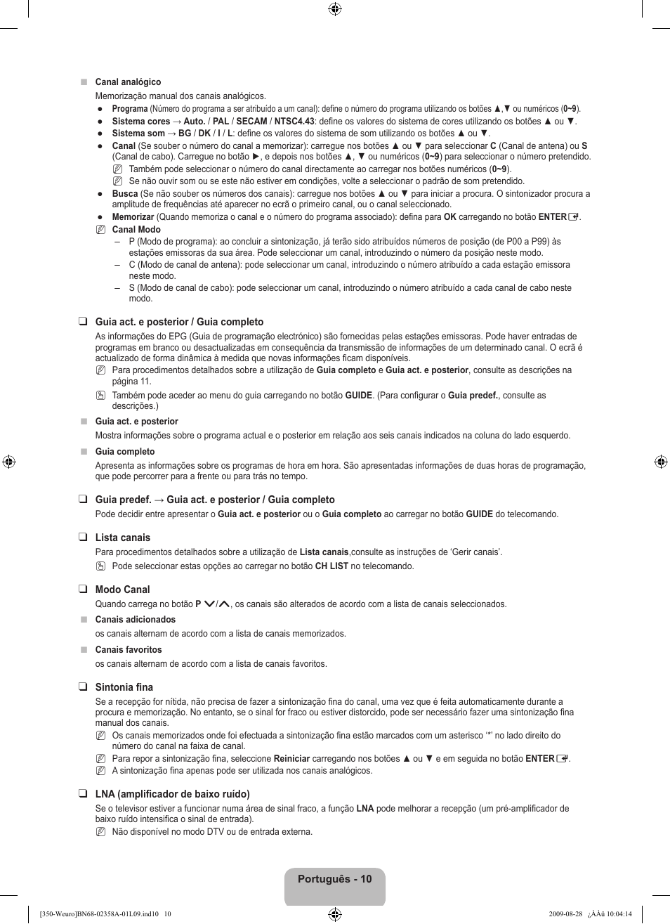 Samsung LE26B350F1W User Manual | Page 204 / 296