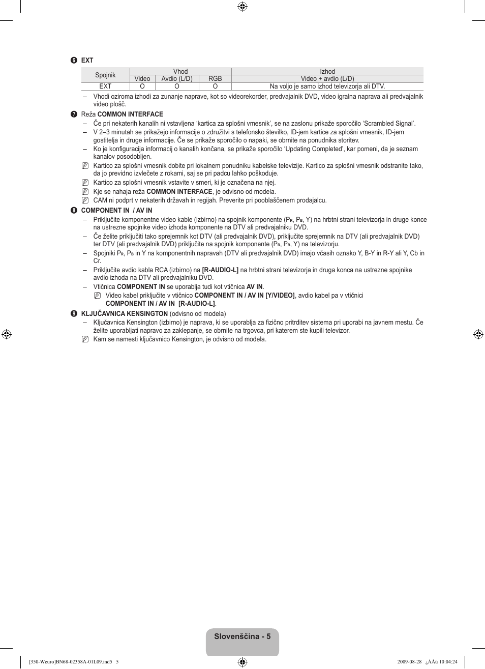 Samsung LE26B350F1W User Manual | Page 231 / 296