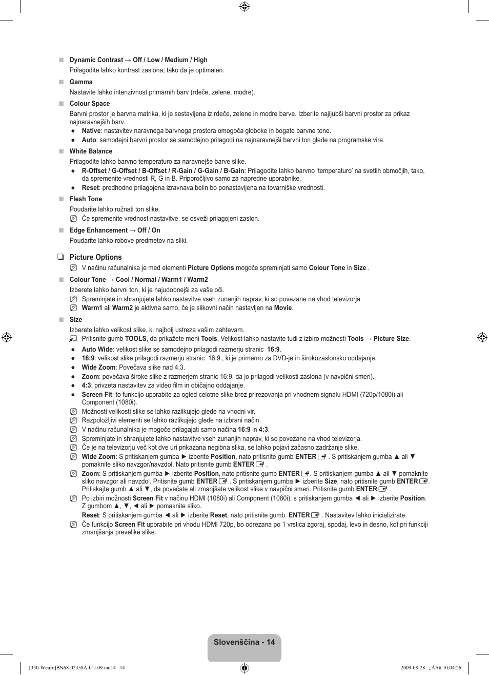 Samsung LE26B350F1W User Manual | Page 240 / 296