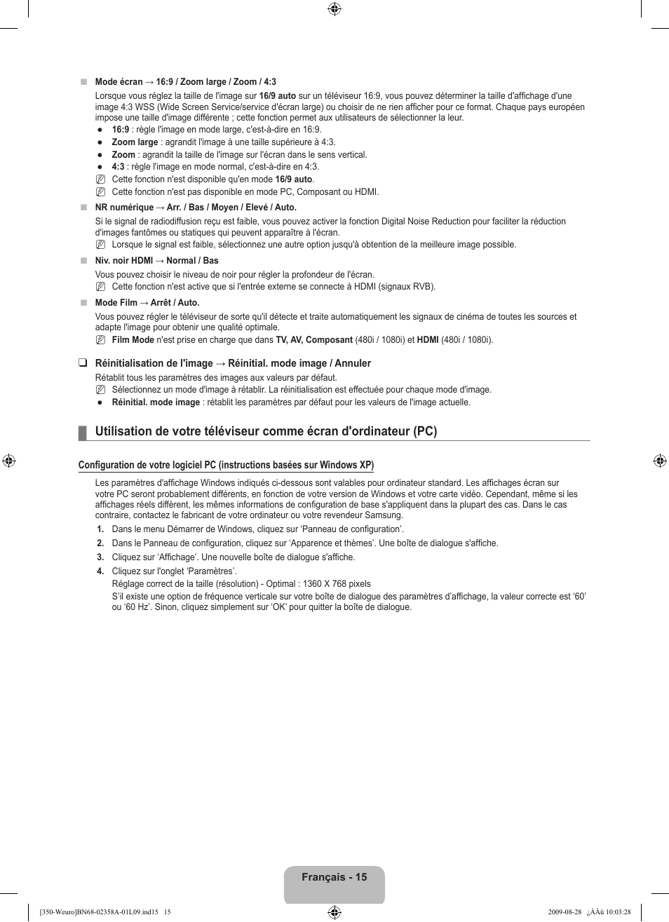 Samsung LE26B350F1W User Manual | Page 49 / 296