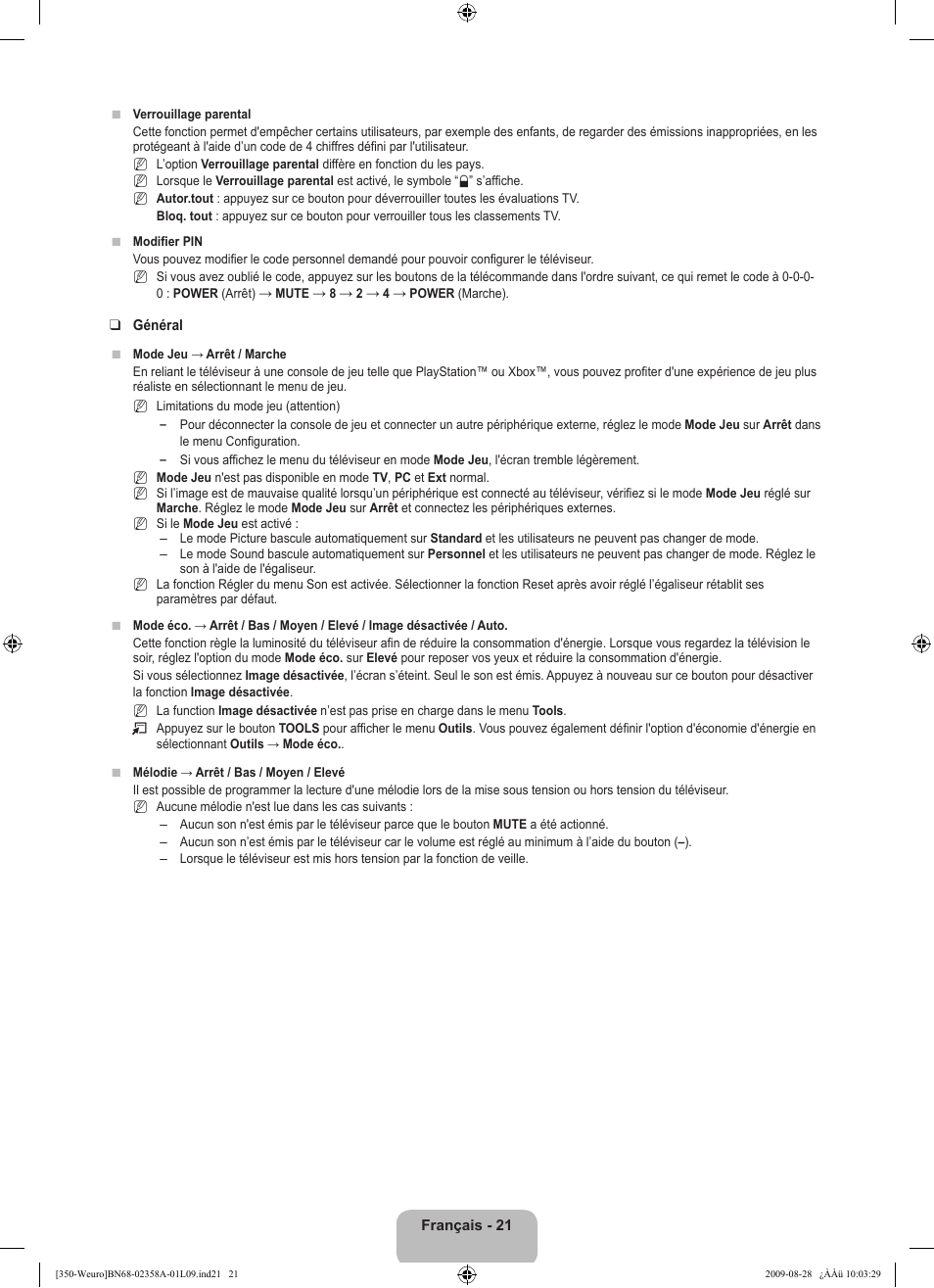 Samsung LE26B350F1W User Manual | Page 55 / 296