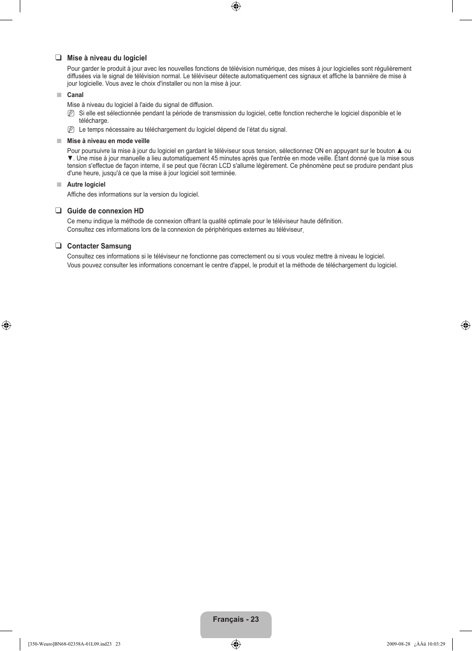 Samsung LE26B350F1W User Manual | Page 57 / 296