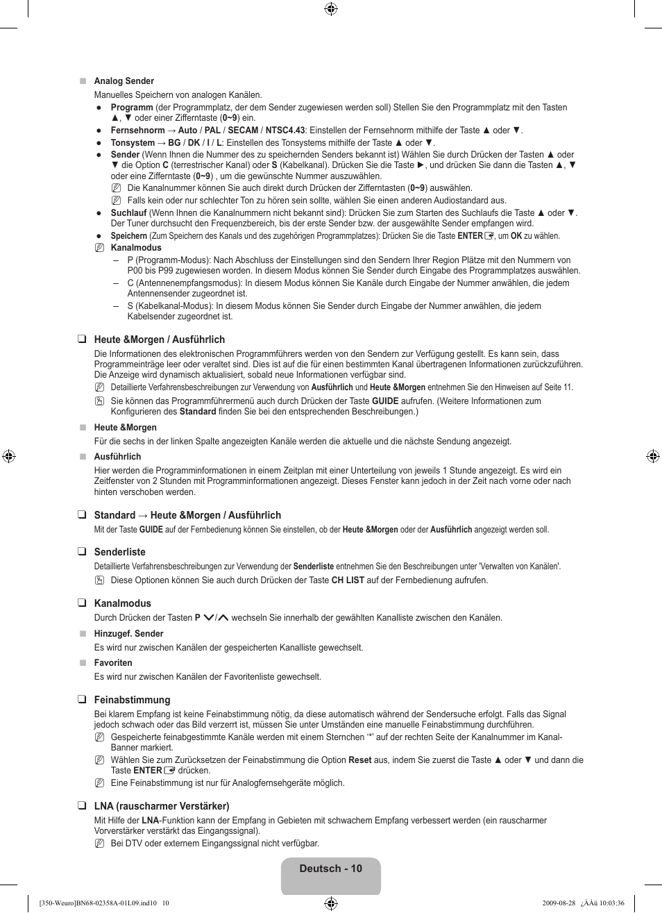 Samsung LE26B350F1W User Manual | Page 76 / 296
