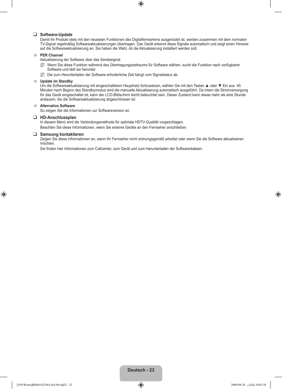 Samsung LE26B350F1W User Manual | Page 89 / 296