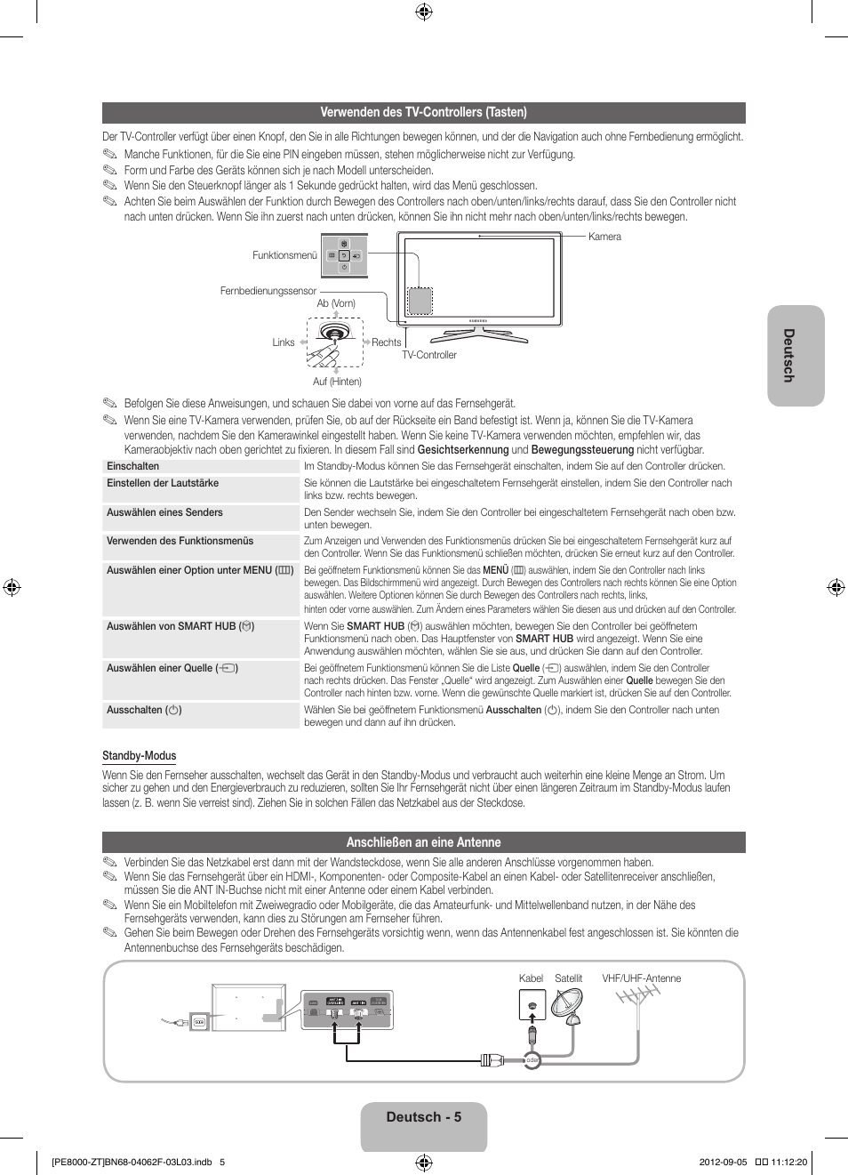 Samsung PS64E8000GQ User Manual | Page 52 / 71