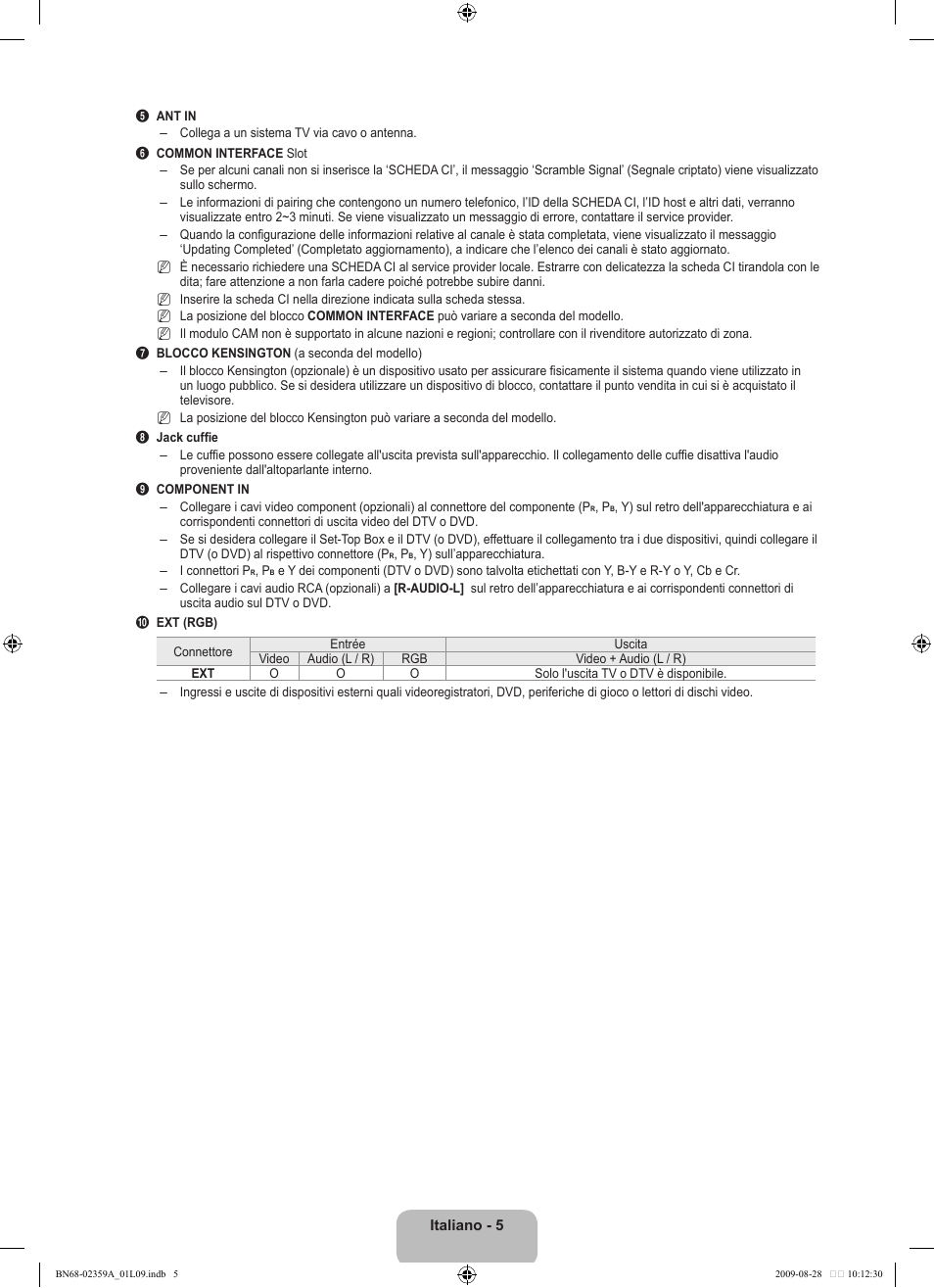 Samsung LE19B541C4W User Manual | Page 143 / 318