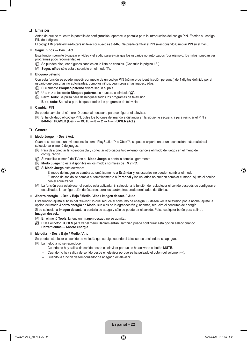 Samsung LE19B541C4W User Manual | Page 196 / 318