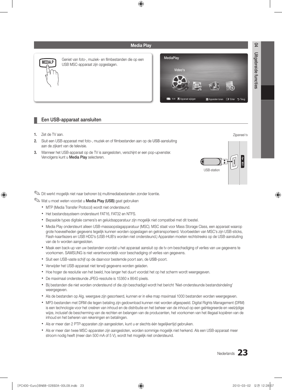 Samsung PS50C430A1W User Manual | Page 143 / 361