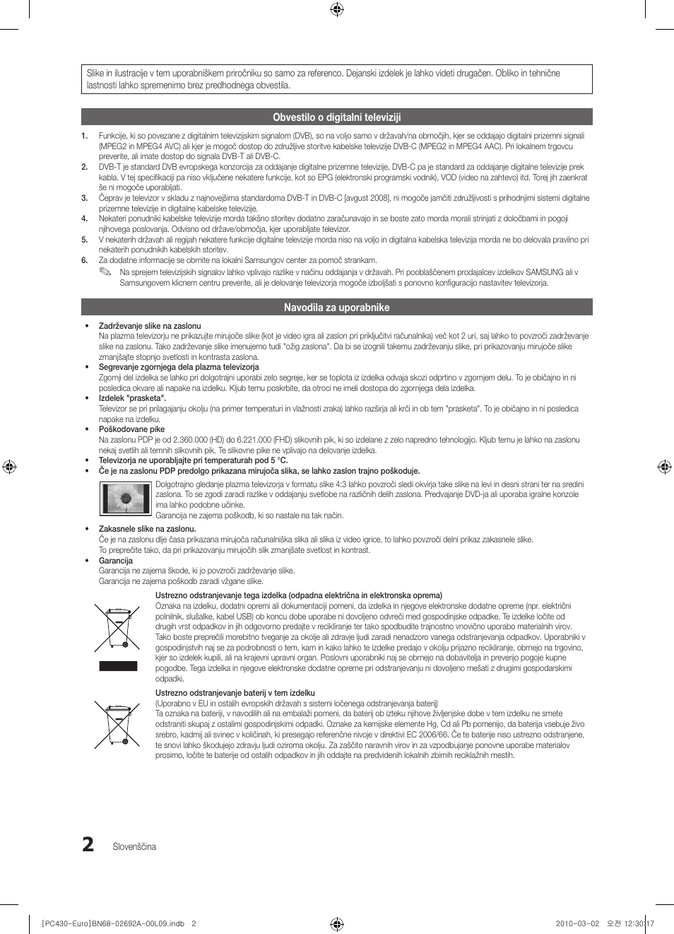 Samsung PS50C430A1W User Manual | Page 282 / 361