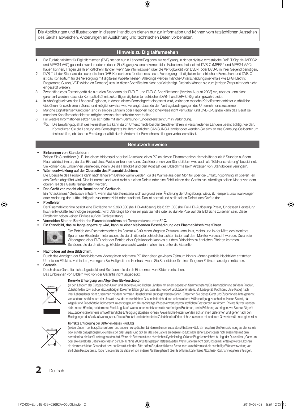 Samsung PS50C430A1W User Manual | Page 82 / 361