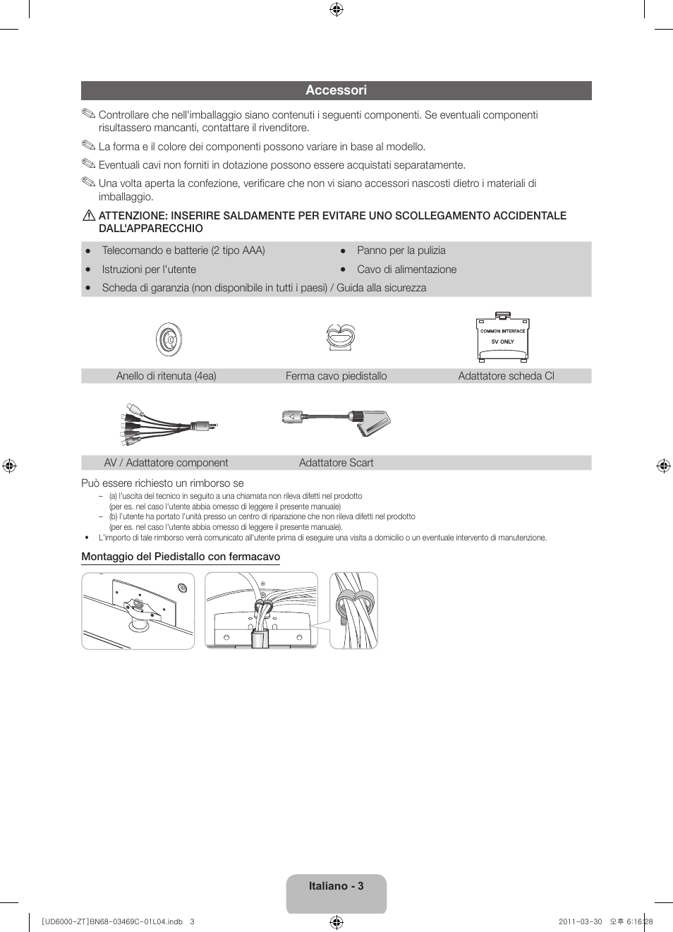 Samsung UE46D6000TP User Manual | Page 25 / 86