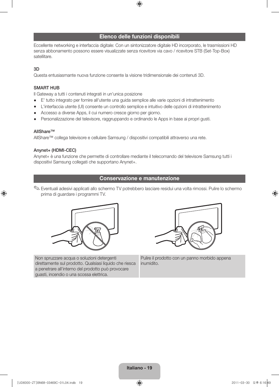 Samsung UE46D6000TP User Manual | Page 41 / 86
