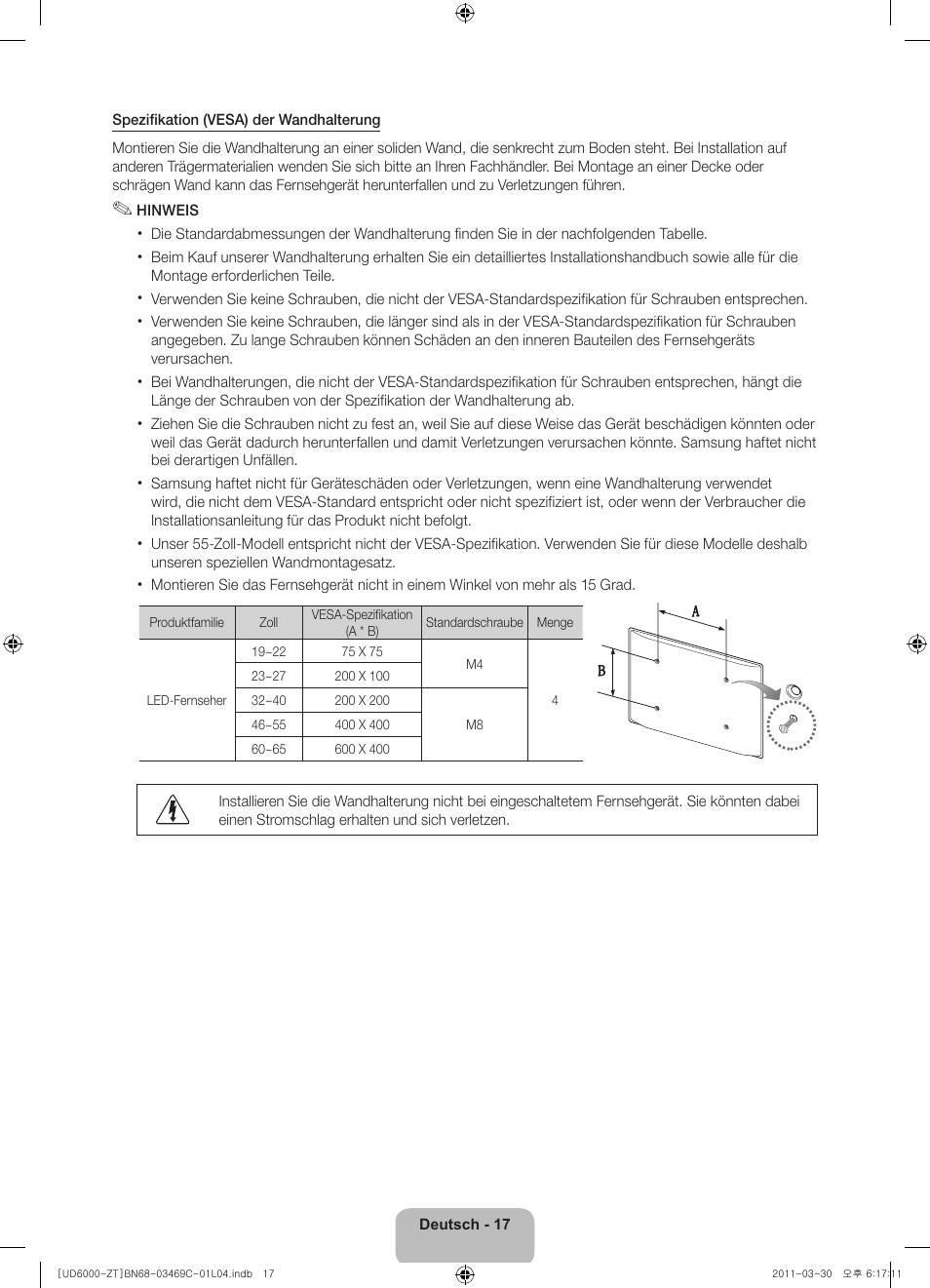 Samsung UE46D6000TP User Manual | Page 61 / 86