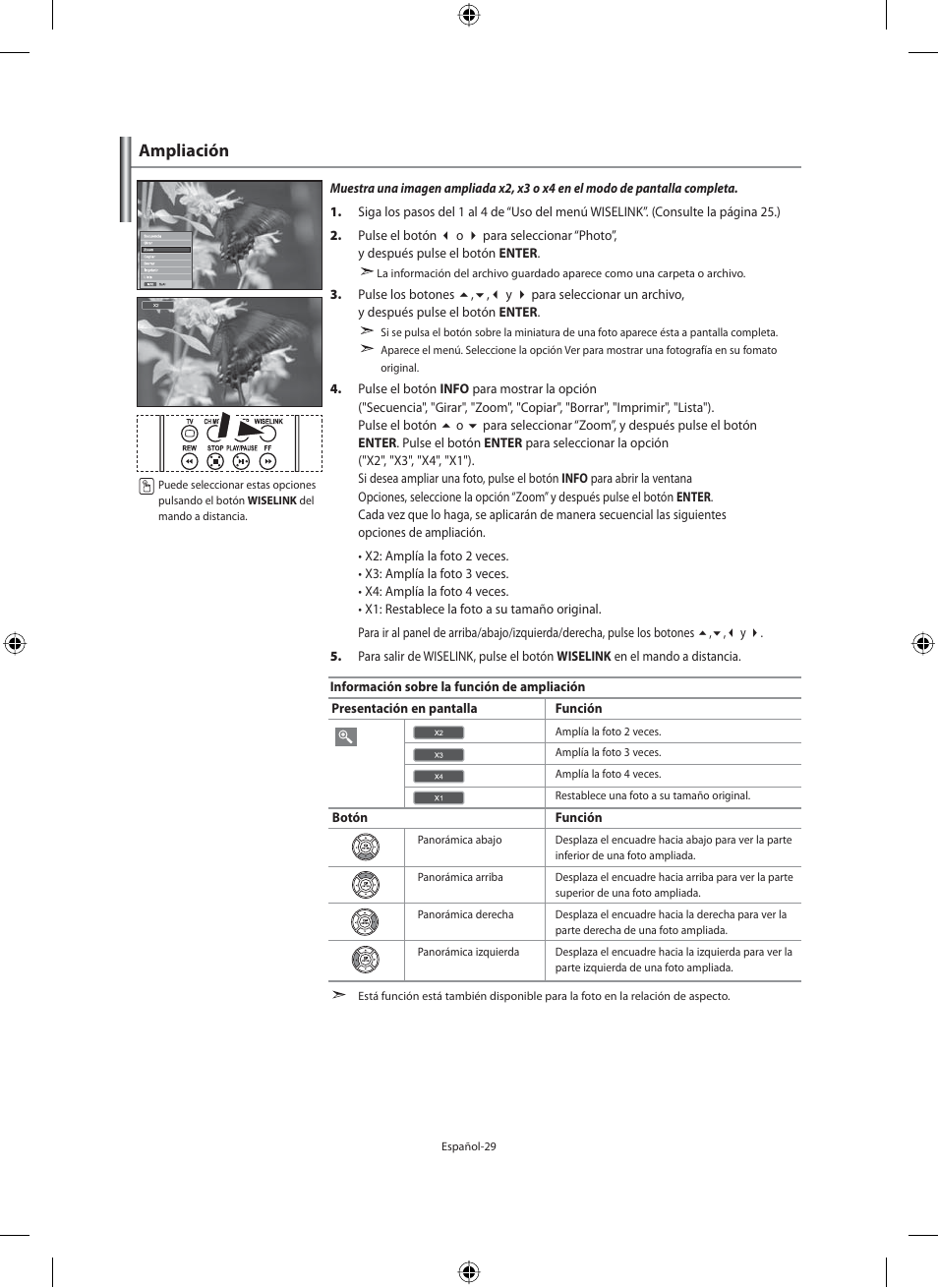 Ampliación | Samsung LE46N71B User Manual | Page 207 / 313