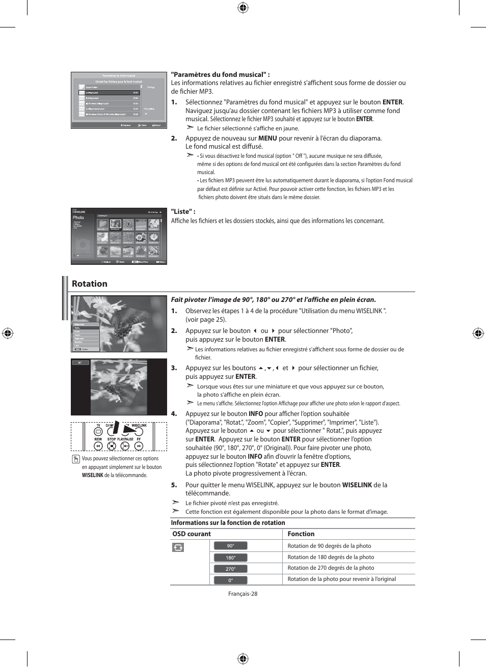 Rotation | Samsung LE46N71B User Manual | Page 74 / 313