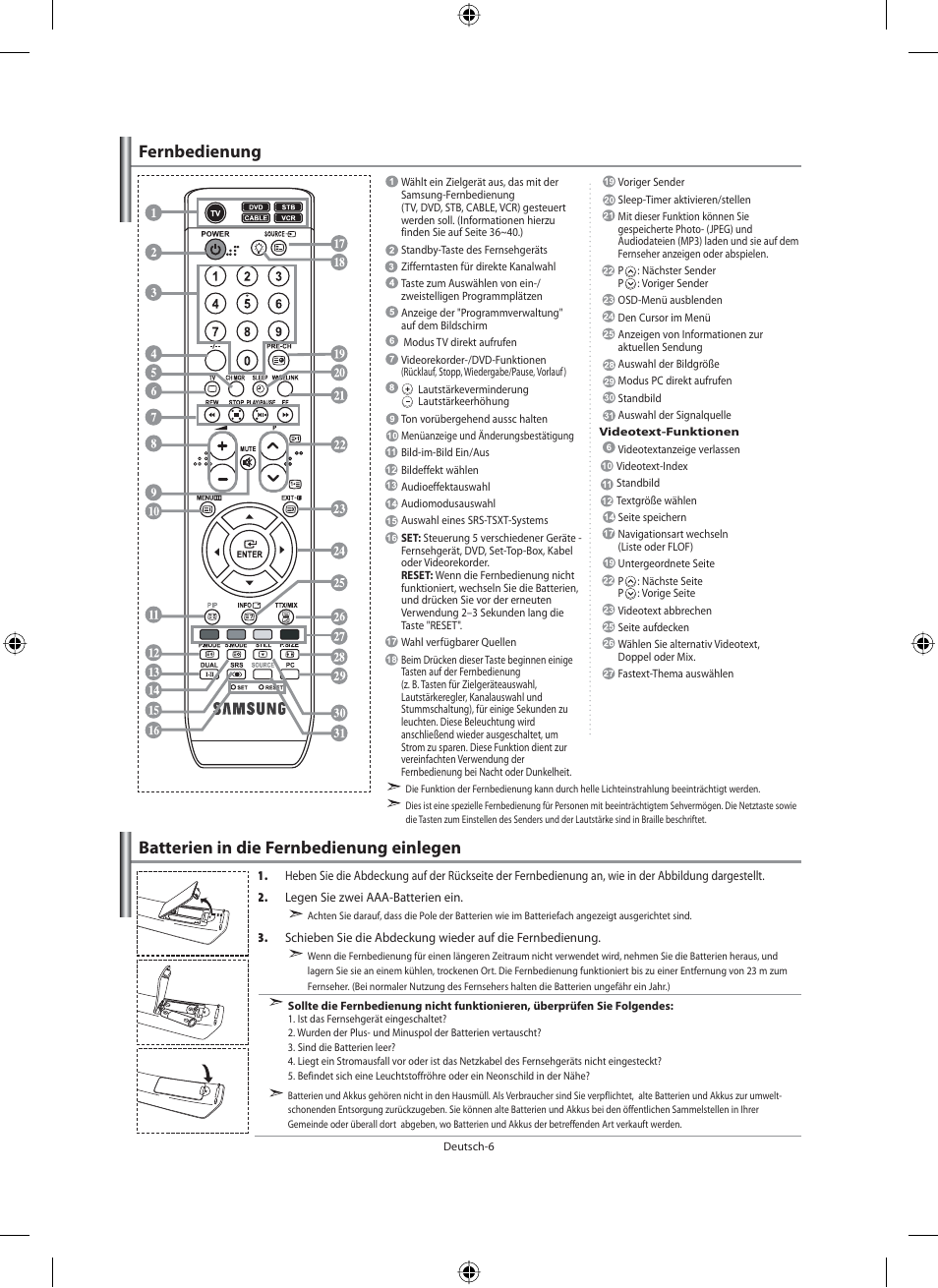 Samsung LE46N71B User Manual | Page 96 / 313