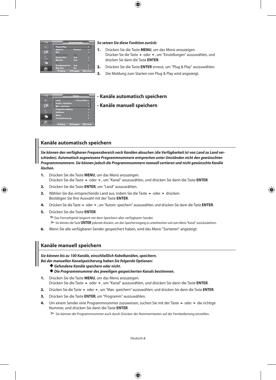 Samsung LE46N71B User Manual | Page 98 / 313