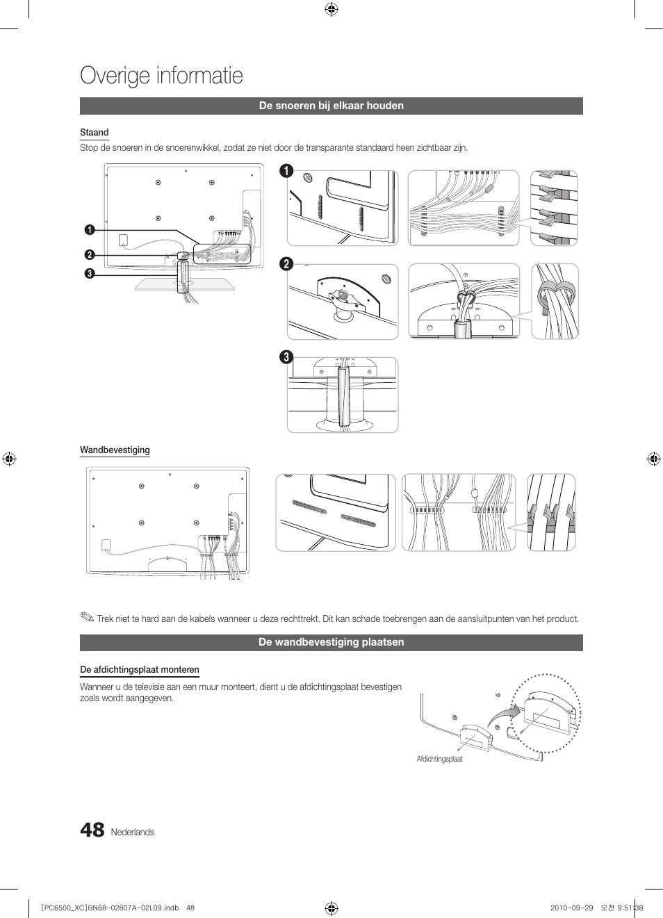 Overige informatie | Samsung PS50C6500TW User Manual | Page 213 / 499