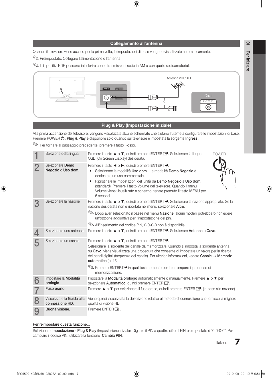 Samsung PS50C6500TW User Manual | Page 227 / 499