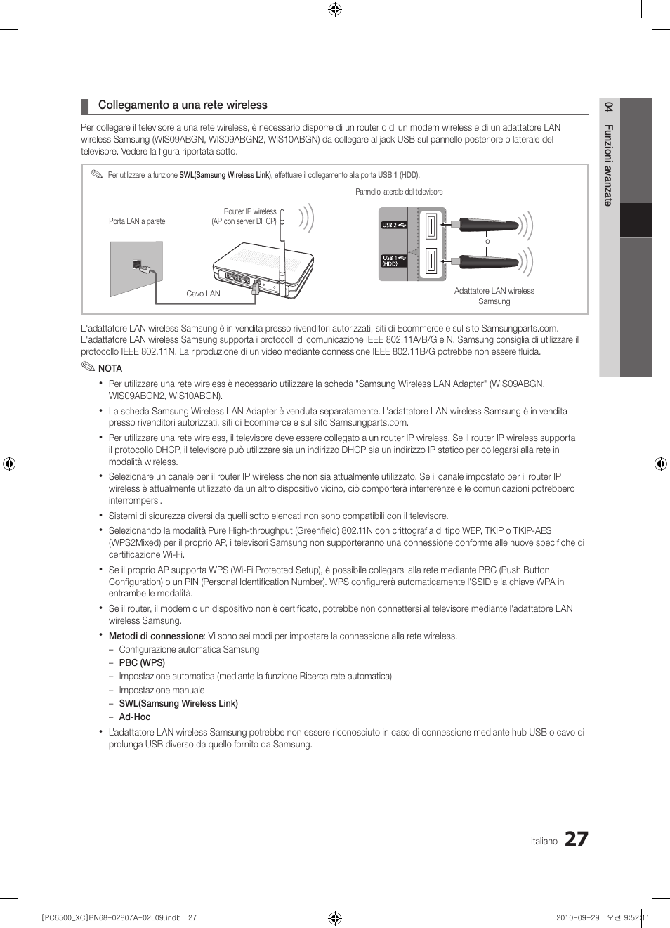 Samsung PS50C6500TW User Manual | Page 247 / 499