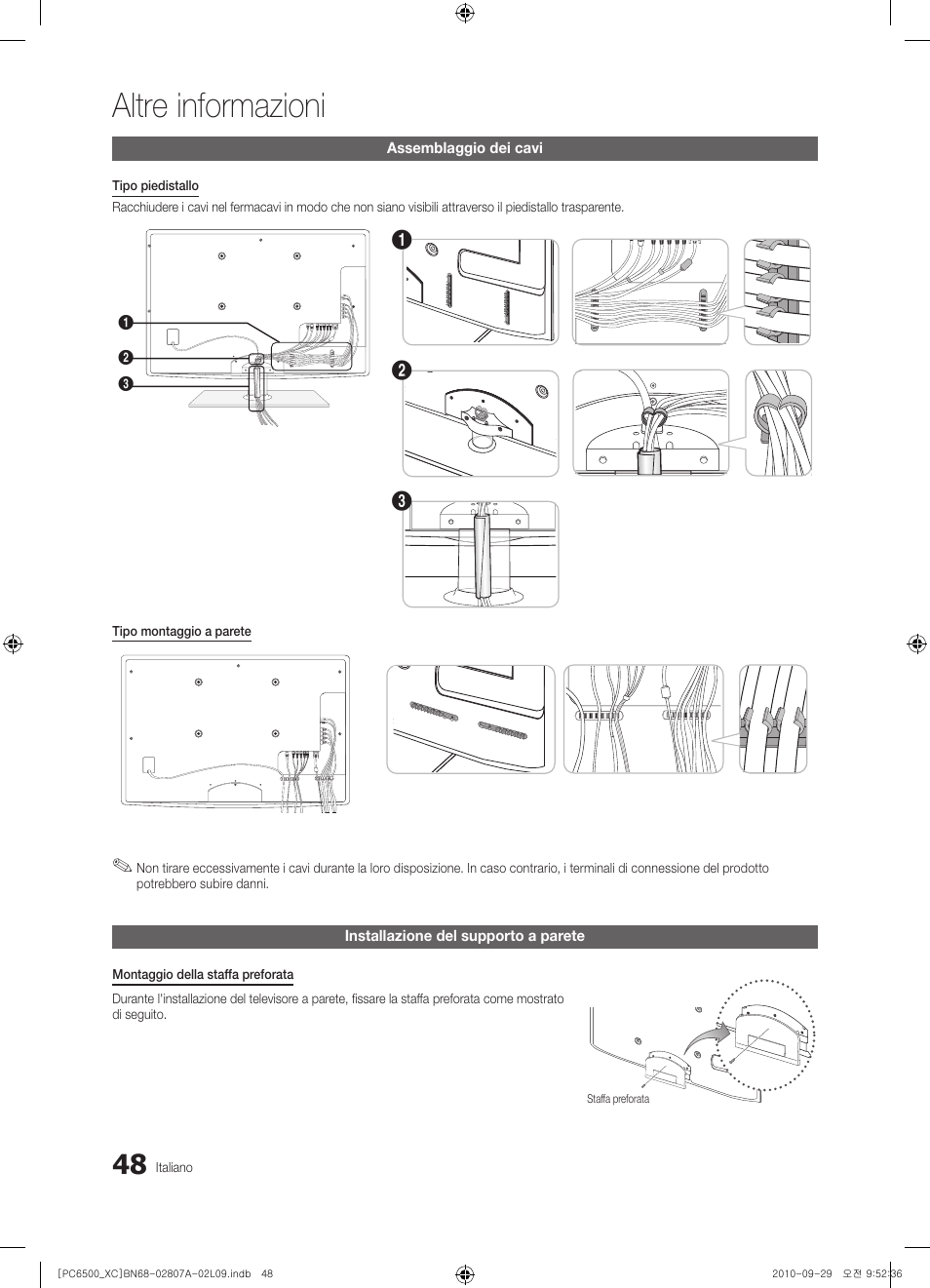 Altre informazioni | Samsung PS50C6500TW User Manual | Page 268 / 499