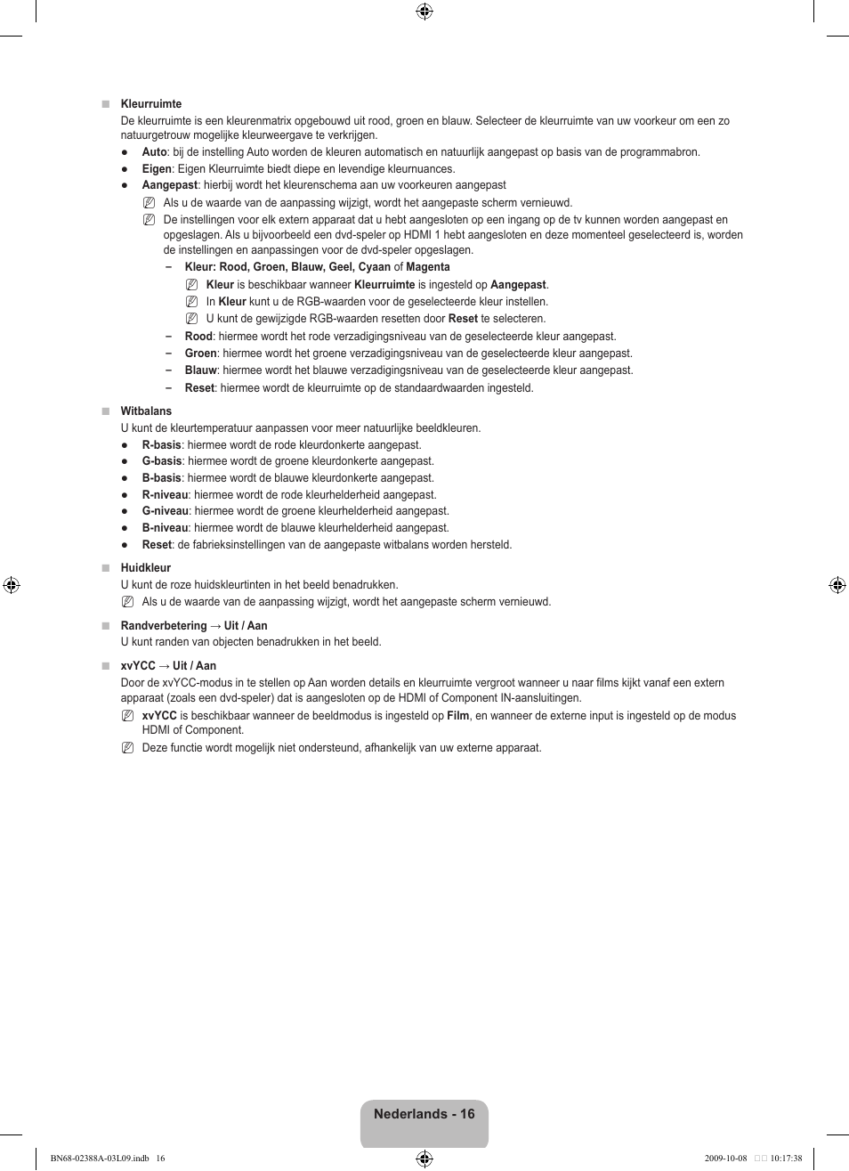 Samsung UE40B6000VP User Manual | Page 188 / 494