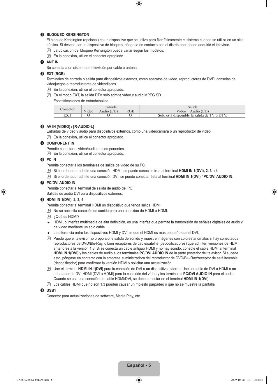 Samsung UE40B6000VP User Manual | Page 283 / 494