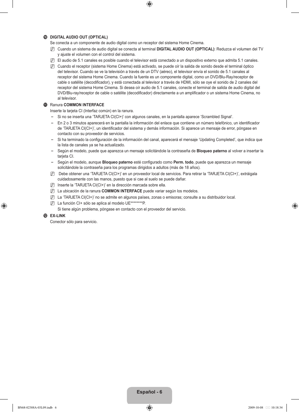 Samsung UE40B6000VP User Manual | Page 284 / 494