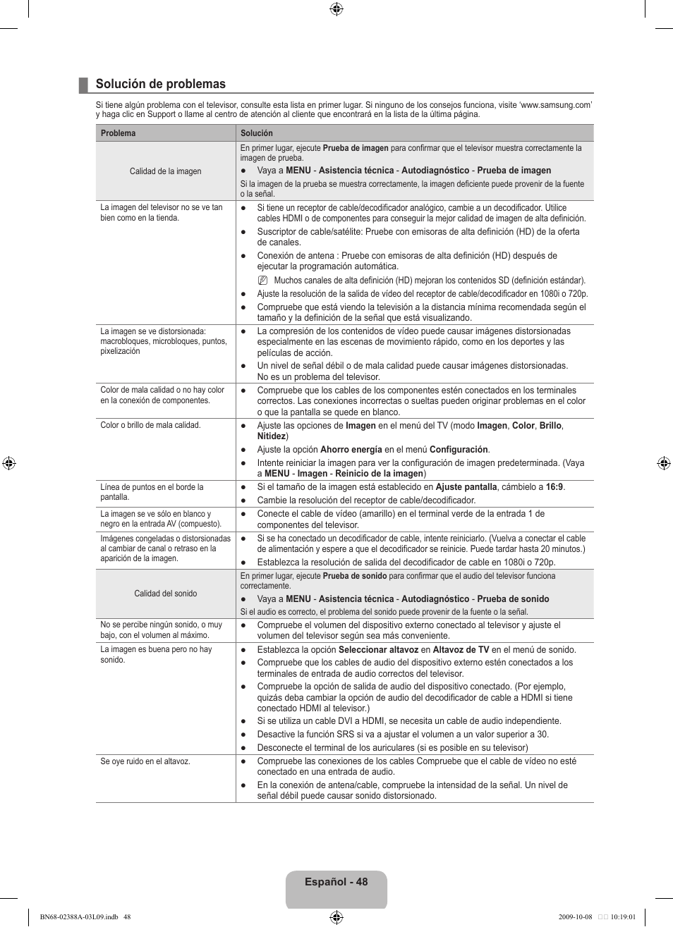 Solución de problemas | Samsung UE40B6000VP User Manual | Page 326 / 494