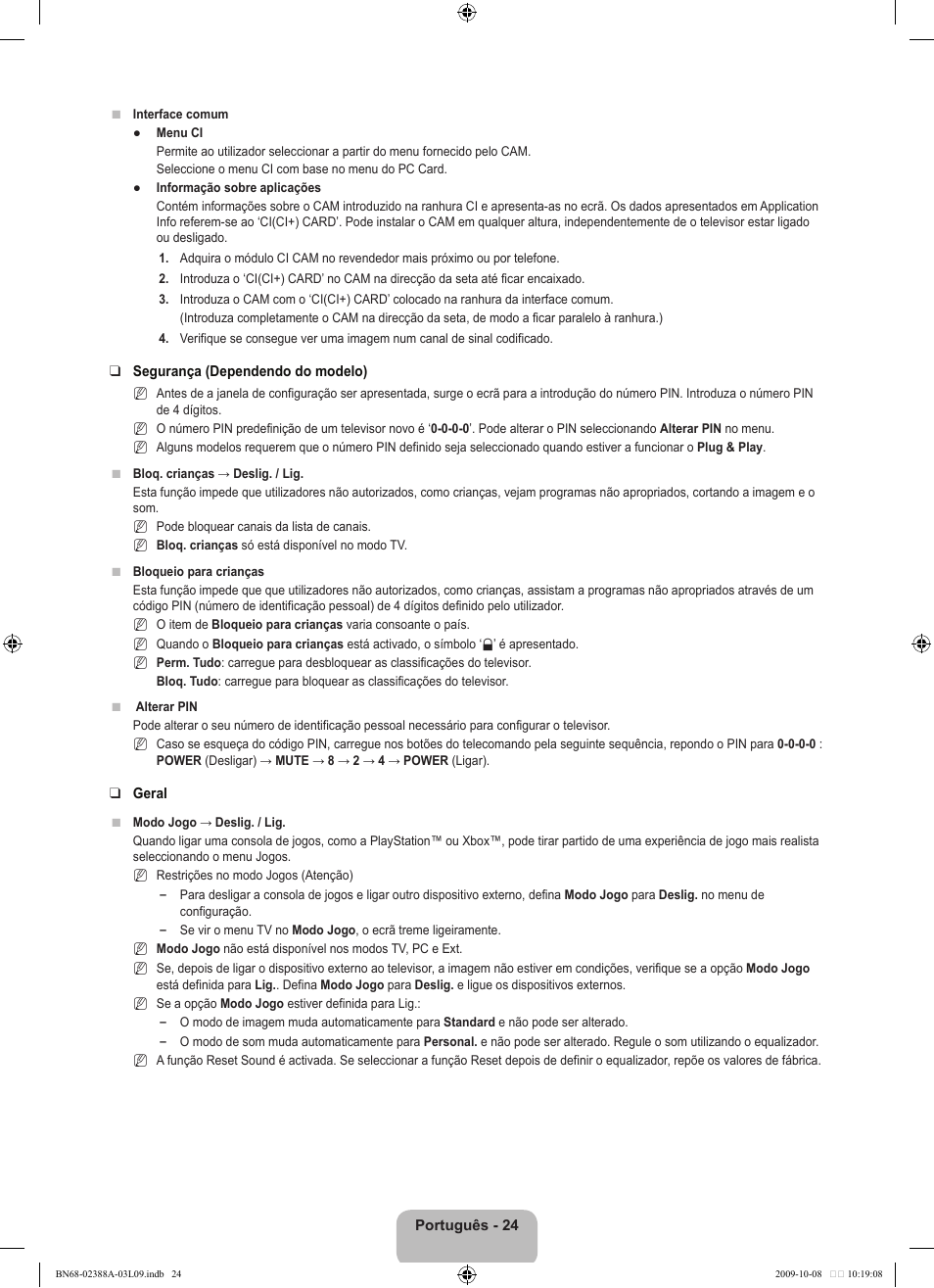 Samsung UE40B6000VP User Manual | Page 354 / 494